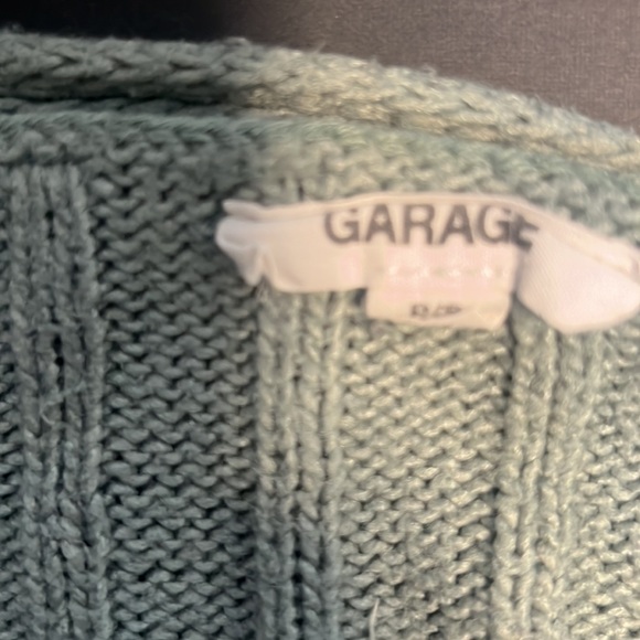Green garage cardigan - Picture 3 of 3